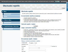 Tablet Screenshot of obchodni-rejstrik.info